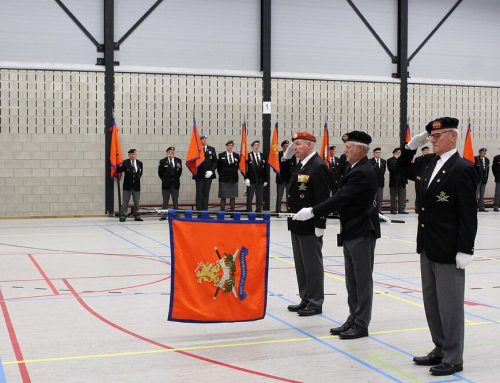 Geslaagde reünie tevens dag der Banieren LGen Bestkazerne Vredepeel