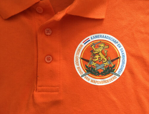 Eerste poloshirt Wandelgroep BvW